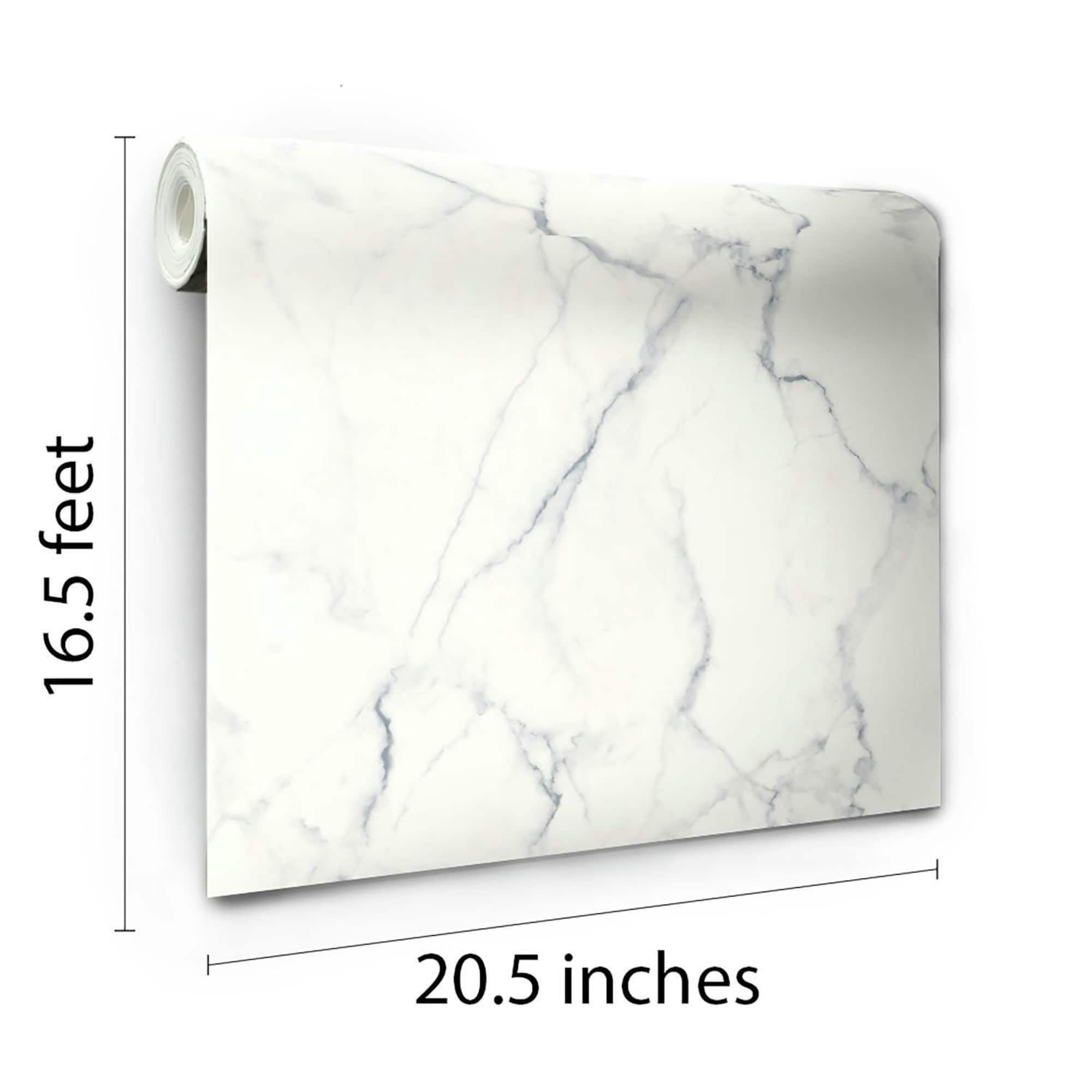 RoomMates Carrara Marble Peel & Stick Wallpaper
